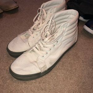 Vans sk8 hi men’s off white